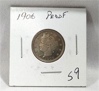 1906 Nickel Proof