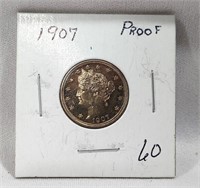 1907 Nickel Proof
