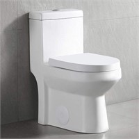 Modern Small One-Piece Toilet