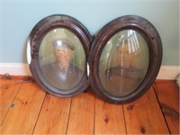 OVAL PICTURE FRAMES (2)