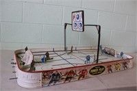 1960`s Metal Tabletop NHL Hockey Game 36x18