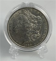 1889 US Morgan Silver Dollar P
