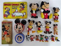 VINTAGE MICKEY MOUSE ITEMS