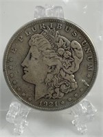 1921 US Morgan Silver Dollar S