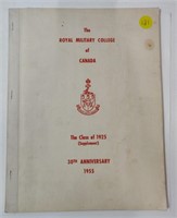 ROYAL MILITARY COLLEGE OF CANADA BOOK