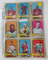 23 MISCELLANEOUS 1972-73 OPC CARDS