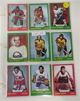14 MISCELLANEOUS 1973-74 OPC CARDS