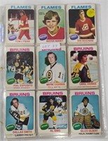 45 MISCELLANEOUS 1975-76 OPC CARDS