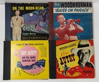 ROY ACUFF, GENE AUTRY, WOODY HERMAN RECORDS