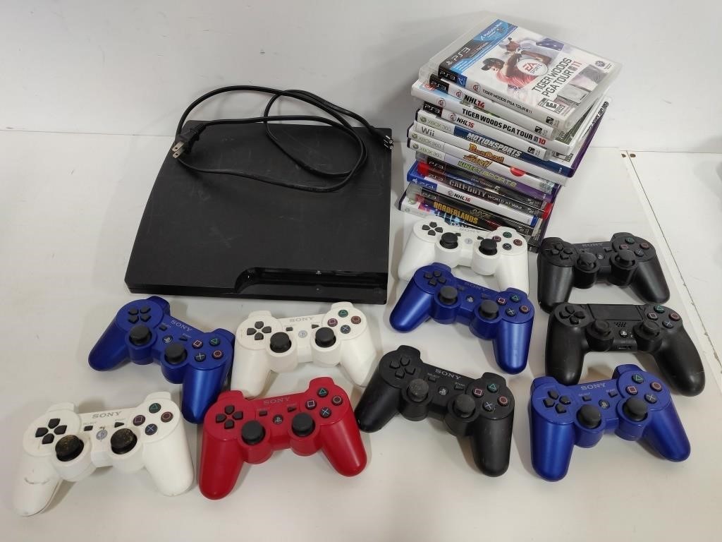 LARGE GROUPING OF PS3 & CONSOLE ITEMS