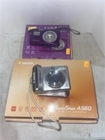Coolpix A100 and Canon powershot A560 digital