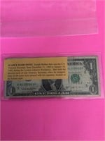 Joseph Barr $1 note