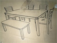 Poundex dining tables and chairs