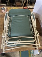 2 fold out chairs