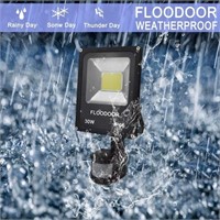 Floodoor 30W LED Motion Sensor Light Outdoor Water
