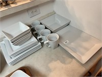 NICE WHITE DISHES