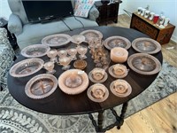 WOW! HUGE LOT OF DEPRESSION GLASS