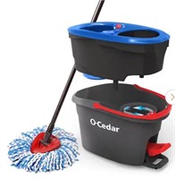 RinseClean Spin Mop with 2-Tank Bucket System