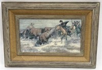 "Brother Van on Buffalo Hunt" by CM Russell