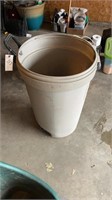 Trashcan and buckets