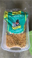 Bird seed and corn mix