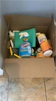 2 boxes of Household cleaners and chemicals
