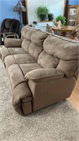 Tan recliner  couch