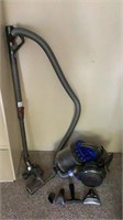 Dyson vacuum with attachments