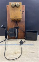 Antique Western Electric Railway Telephone