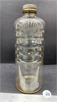 Old Shell Oil Glass Bottle (7.5"H) *SC