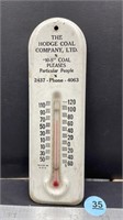 Hodge Coal Co. Thermometer (6.5"H) *SC