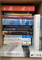 Box of Assorted Books.  NO SHIPPING