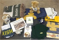 NOTRE DAME PLUSH, STEIN, FLAGS & MORE