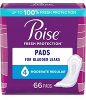 New Poise Incontinence Pads & Postpartum