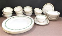 FRANCISCAN FINE CHINA CUPS, SAUCERS & PLATES