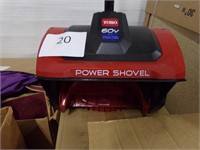 Toro  60v power shovel untested no battery