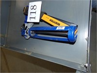 Caulk gun & Bostitch stapler