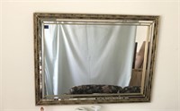 Wall Mirror w/ Gold Accents