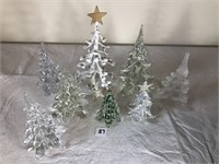 Lot of Various Christmas Trees