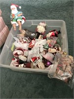 Lot of Various Santa Clause Figure