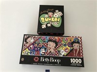 Betty Boop Puzzle and Bunko Game