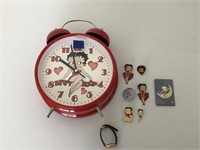 Betty Boop Clock and Collectibles
