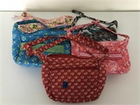 Lot of Quilted Bags and Purses