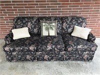 Choice Seating Sofa w/ Decorative Pillows