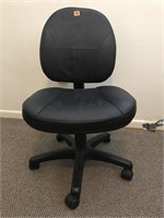 Armless Office Chair, 5 Pedestal