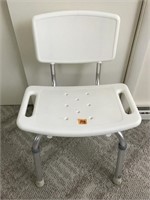 White Shower Chair