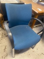 Used blue arm chair nice quality