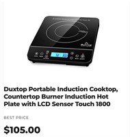 Duxtop Portable Induction Cooktop, Countertop