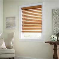 59”x65” Premium Faux Wood Blind for Window