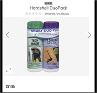 NIKWAX Hardshell DuoPack - Clean and waterproof